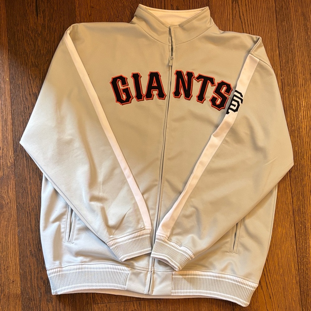 Giants Gray and White Jacket
